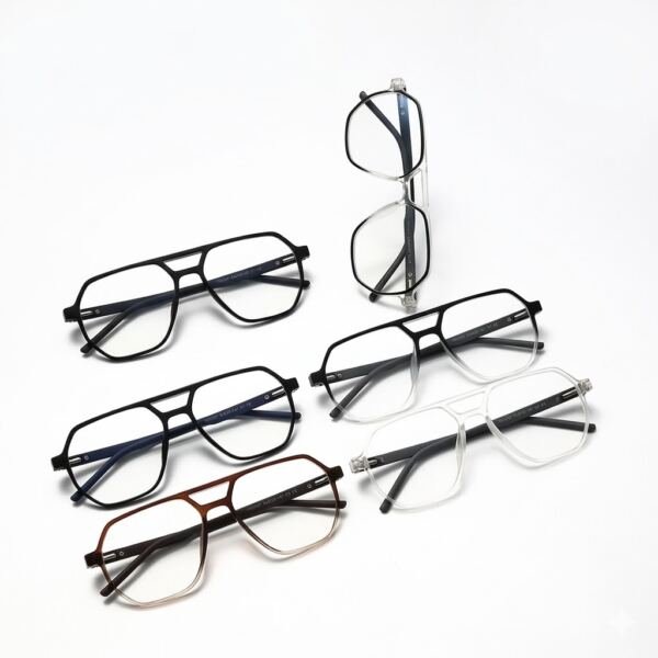 Gafas  magnéticas de sol  polarizadas cinco en uno