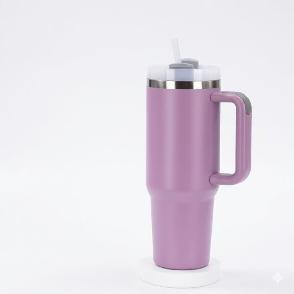 taza de hielo grande con aislamiento frío de paja