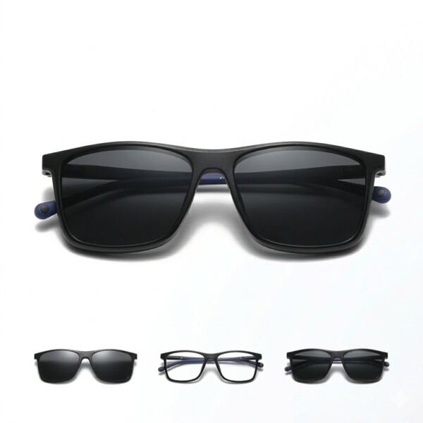 Gafas  magnéticas de sol  polarizadas cinco en uno