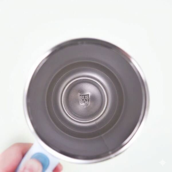 taza de hielo grande con aislamiento frío de paja