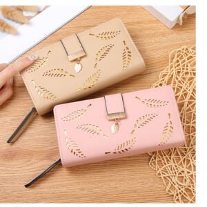 Cartera larga de moda para mujer