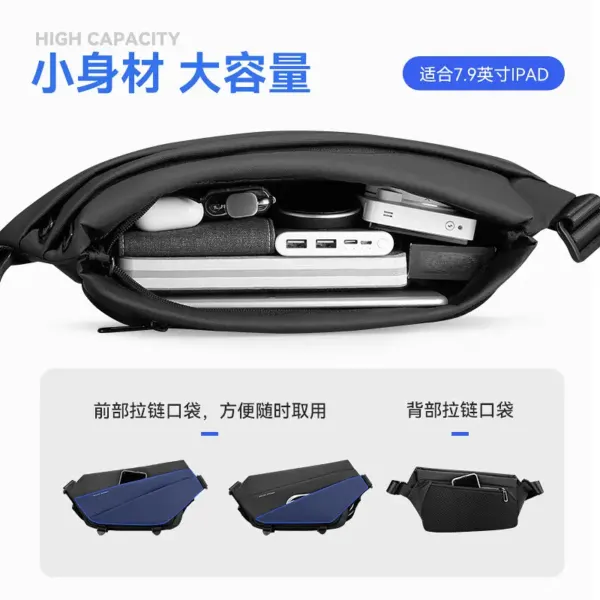 MARK RYDEN, nueva bolsa de pecho para deportes de ocio, bolsa de mensajero personalizada para hombre 2022 bandolera de marca transfronteriza