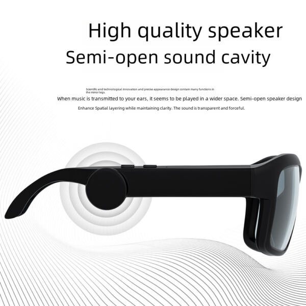 Gafas de sol transfronterizas con Bluetooth XG88PRO, 5,3 inalámbrico, estéreo, OWS, gafas de sol para montar Bluetooth